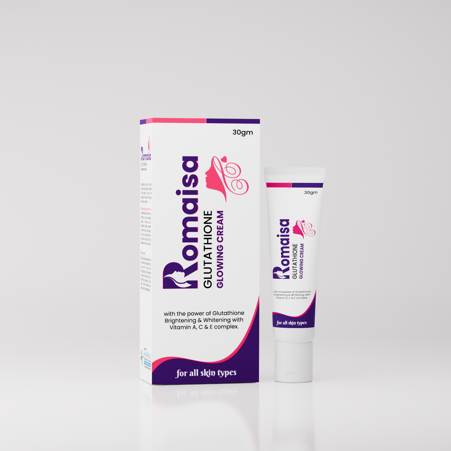 Romaisa Glutathione Glowing Cream – 30gm